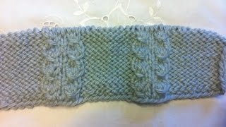 Faltenmuster StrickenFalche ZopfmusterMuster für Faltenrock KnittingTutorial Handarbeit [upl. by Grania]