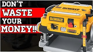 Dewalt Thickness Planer An UNSPONSORED Woodworking Tool Review [upl. by Islean321]