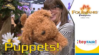 Folkmanis latest puppets for 2023 Toy Fair 2023 [upl. by Anuaf]