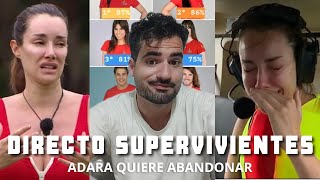 SUPERVIVIENTES ALL STARS  GALA 1 ADARA quiere ABANDONAR el REALITY  Hablamos de tele [upl. by Bolanger]