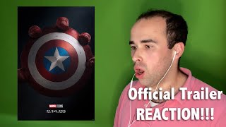 Marvel Studios Captain America Brave New World Official Teaser Trailer REACTION [upl. by Fishman]