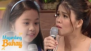 Magandang Buhay Myel exhibits her acting skills [upl. by Haile]