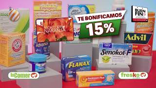 Tú mejor regalo está en La Comer  Bonificación Buen Fin Farmacia [upl. by Edieh]