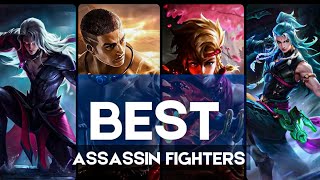 Ranking The STRONGEST Assassin Fighters In Mobile Legends History [upl. by Eilesor]