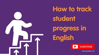 Tracking student progress in English [upl. by Eimmat]