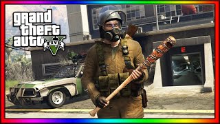 Surviving a ZOMBIE APOCALYPSE in GTA 5 RP [upl. by Hilary]