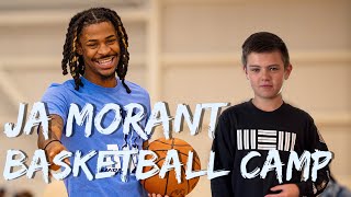 2024 CAMP WITH JA MORANT FULL EXPERIENCE [upl. by Uriiah]