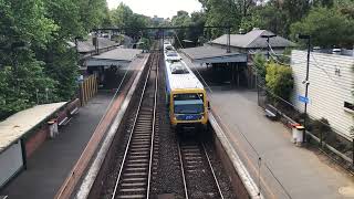 Trains at Jolimont  MCG [upl. by Jens]