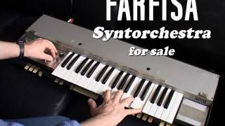 FARFISA Syntorchestra String Synthesizer [upl. by Ainadi]