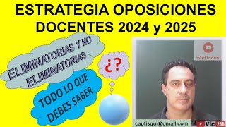 ⚠️ 2025 ¡CUIDADO CON ESTAS OPOSICIONES DOCENTES 2024 y 2025 ⚠️ ¡El vídeo que no debes perderte 😱 [upl. by Refotsirk]