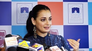 Dia Mirza As Key Note Speaker At Conference Of Mindfulness In Education [upl. by Yerg]