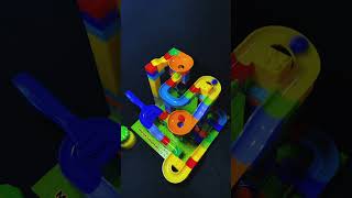 Satisfying Marble Run Race ASMR 🤹🏻‍♀️ 25 🔴🟡🟢 marblerace asmr shorts [upl. by Anaira887]