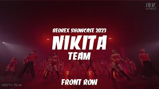 NIKITA TEAM  BEDREX SHOWCASE 2023 59  FRONT ROW [upl. by Yanrahs934]