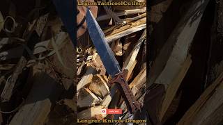 Lengren Knives Dragon Combat knife in Sleipner Steel [upl. by Aymik]