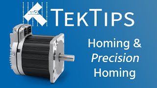 Homing and Precision Homing with ClearPath Integrated Servos [upl. by Snider]