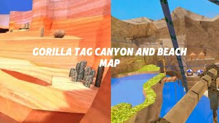 Gorilla tag beach and canyons map [upl. by Siloa]