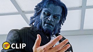 Hank McCoy Visits Worthington Labs Scene  XMen The Last Stand 2006 Movie Clip HD 4K [upl. by Hametaf]