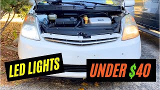 LED Lights Install on Toyota Prius 20042009 [upl. by Togram140]