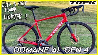 The all new trek domane al gen 4  affordable lightweight entry level road bike [upl. by Festatus312]