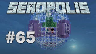 Księżyc i Tier 2 Rakieta 🚀  Minecraft Seaopolis ● 65  Gameplay PL [upl. by Rubel]