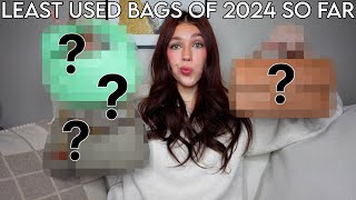 MY TOP 5 LEAST USED HANDBAGS OF 2024 SO FAR  Kenzie Scarlett [upl. by Aikan]