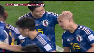 Daizen Maeda Goal vs Croatia [upl. by Rogers241]