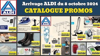 catalogue ALDI spécial maison du 8 au 14 octobre 2024 ✅ Arrivage meuble déco 🔥 Promos deals pub [upl. by Cumine765]