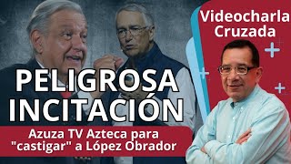 VideocharlaCruzada  Salinas un irresponsable que juega con fuego y abusa de la televisión [upl. by Imray]