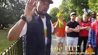 Hebrew Israelite Truth Brother TY White Muslim Rubbishes Black Egyptians  Speakers Corner [upl. by Ylliw423]