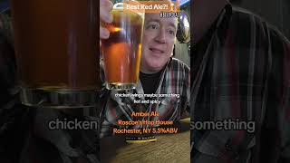 Amber Ale by Roscoes Hop House of Rochester New York BeerGoals beer 🍺 beers craftbeer [upl. by Dorkus441]