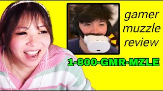 gamer muzzle review  Yvonne Reacts To OfflineTV and Friends [upl. by Umont]