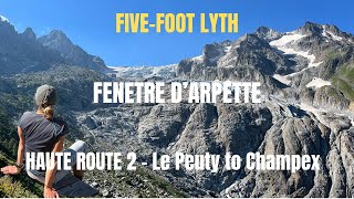 Thruhiking THE HAUTE ROUTE Part 2 [upl. by Ardme]