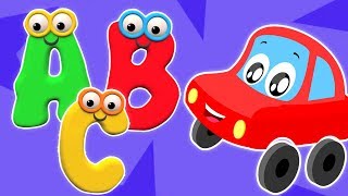 ABC Lied  lernen Alphabete  Bildungslied  Auto Reim  Nursery Rhyme  ABC Song For Kids [upl. by Arihaz]