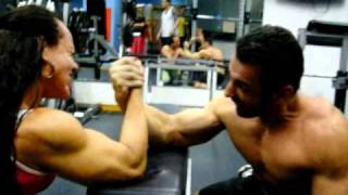 Mixed armwrestling FBB vs MBB [upl. by Tsnre]