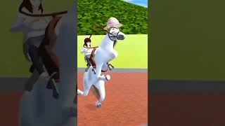 New model horse sakuraschoolsimulator games sakura [upl. by Pasco955]