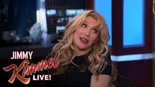 Courtney Love on Making Up with Dave Grohl [upl. by Arrat843]