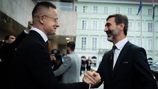 Minister Juraj Blanár na pracovnej ceste v Budapešti [upl. by Ag]