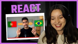 A Gramática Portuguesa está FICANDO mais Brasileira  REACT [upl. by Basil853]