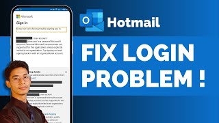 How To Fix Hotmail Login Problem  Hotmail Sign In Issue [upl. by Booze]