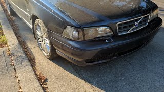 V70 clutch and steering rack S60 trailing arm detailed exterior engine swap and more  HOWR [upl. by Skcirdnek]