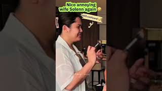 NICO ANNOYING SOLENN HEUSAFF AGAIN LT TO solennheussaff comedy [upl. by Roter46]