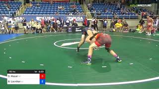 2018 USMCUSAW Cadet amp Junior FS NationalsCadet 182 Round Of 32  Dekken Mayer WY Vs Brock Loc [upl. by Kirsti42]