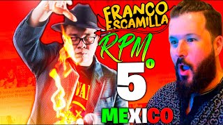 Reacción A Franco Escamilla  RPM Show 5  Español Reacciona A Humor Mexicano [upl. by Salema304]