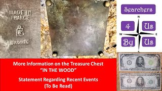 Forrest Fenn Treasure Found  More information on the Treasure Chest [upl. by Nylessej]