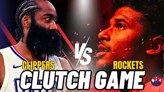 Houston Rockets🚀 BATTLE LA Clippers Rockets CLUTCH Time Film Breakdown 10 Game Report Card amp MORE [upl. by Ardnazxela]