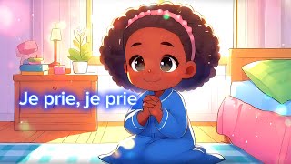 JE PRIE JE PRIE louange Comptine chrétienne bébé comptineafricaine [upl. by Aninahs]