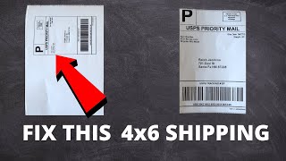 How to Fix Thermal Shipping Label Printing Sideways and Small 4x6 on Poshmark Etsy eBay Mercari [upl. by Eastlake919]