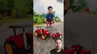 Big and Mini Remote Control Tractor 🚜 Testing [upl. by Nellahs452]