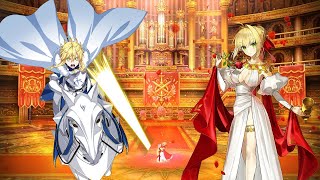 FGO NA Camelot  Rhongomyniad vs Nero solo [upl. by Wash]