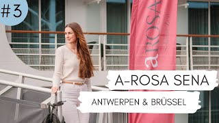 AROSA SENA Mit dem Fahrrad durch Antwerpen amp Brüssel [upl. by Narad]